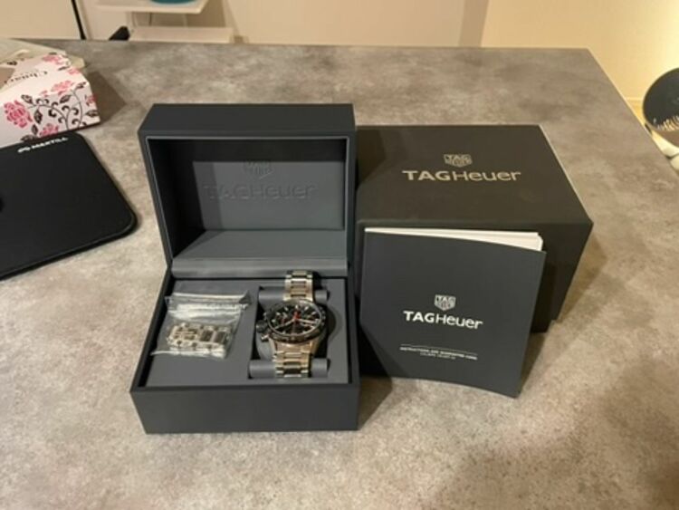 タグホイヤー カレラ CBG2010WMQ592（高級時計）の商品画像 - 査定依頼日：2025年9月1日 - 最高査定価格：450,000円