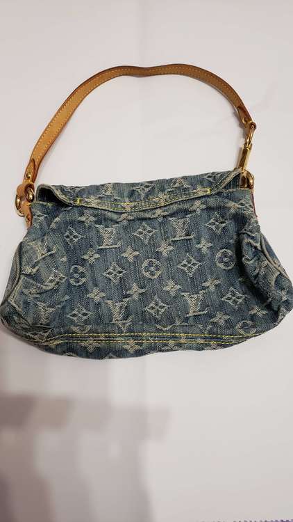 デニム　ミニプリーティ（ブランドバッグ）の商品画像 - 査定依頼日：2022年9月12日 - 最高査定価格：113,000円