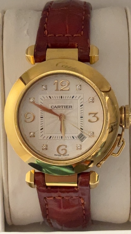 パシャドゥカルティエ（高級時計）の商品画像 - 査定依頼日：2026年4月1日 - 最高査定価格：1,000,000円