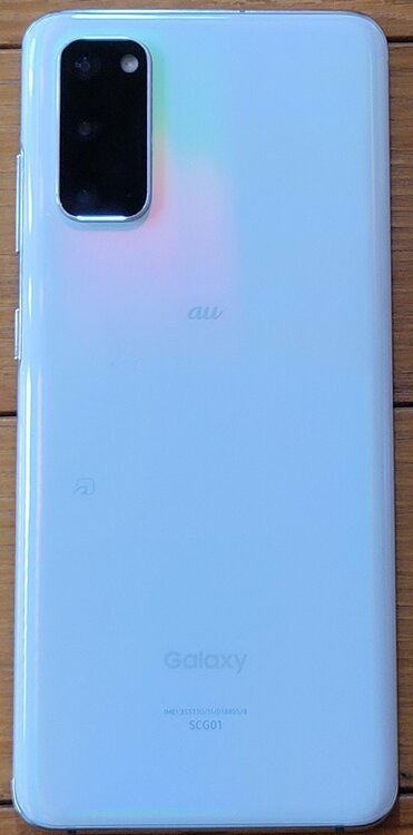 Galaxy S20 シリーズ 【au】Galaxy S20 5G SCG01 （スマホ）の商品画像 - 査定依頼日：2026年3月12日 - 最高査定価格：9,500円