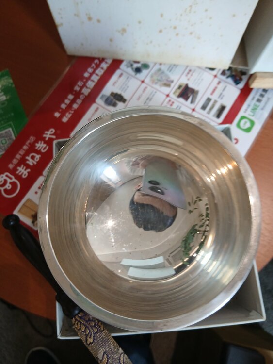 純銀お鈴（美術品・骨董品）の商品画像 - 査定依頼日：2026年4月26日 - 最高査定価格：220,000円