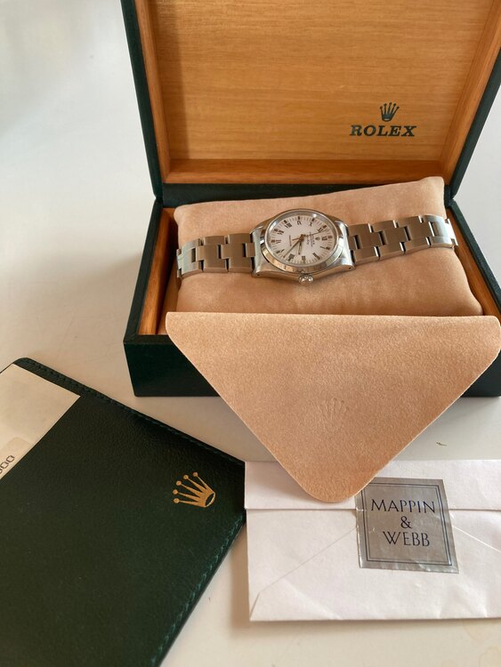 ロレックス エアキング 14000（高級時計）の商品画像 - 査定依頼日：2025年3月14日 - 最高査定価格：600,000円