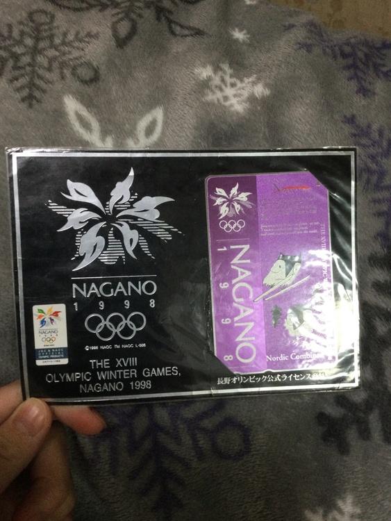 テレホンカード　長野オリンピック公式ライセンス商品（チケット・金券）の商品画像 - 査定依頼日：2026年1月10日 - 最高査定価格：100,000円