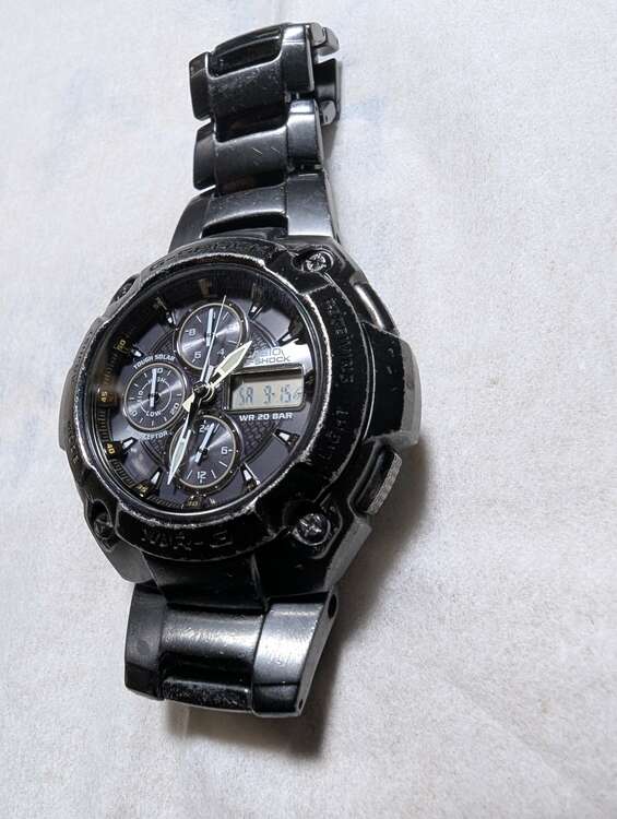 CASIO　G-SHOCK　MRG（高級時計）の商品画像 - 査定依頼日：2025年3月15日 - 最高査定価格：19,000円