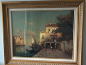 油彩画（美術品・骨董品）の商品画像 - 査定依頼日：2025年11月2日 - 最高査定価格：100,000円