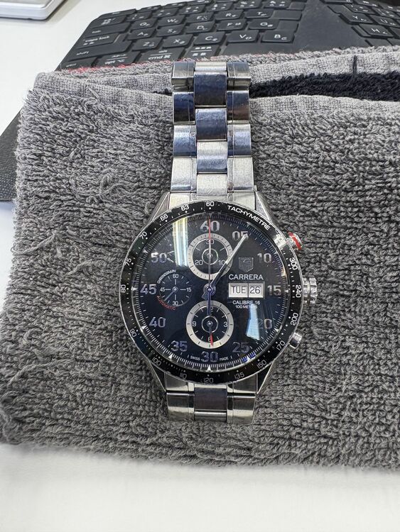タグホイヤー カレラ ＣＶ2Ａ10（高級時計）の商品画像 - 査定依頼日：2025年10月27日 - 最高査定価格：185,000円
