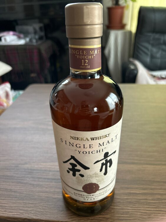 シングルモルト余市12年（お酒）の商品画像 - 査定依頼日：2025年5月8日 - 最高査定価格：35,000円