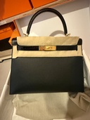 ケリー28 、外縫い、ケリータッチ ブラックマダム（ブランドバッグ）の商品画像 - 最高査定価格：3,550,000円