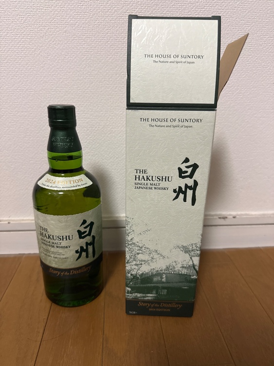 白水（お酒）の商品画像 - 査定依頼日：2026年4月15日 - 最高査定価格：13,000円