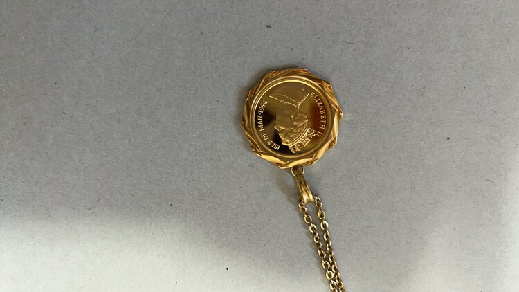 コインペンダント（金・貴金属）の商品画像 - 査定依頼日：2025年4月9日 - 最高査定価格：189,555円