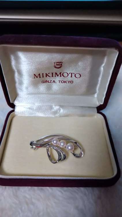 ミキモトパールブローチ（金・貴金属）の商品画像 - 査定依頼日：2023年3月20日 - 最高査定価格：30,000円