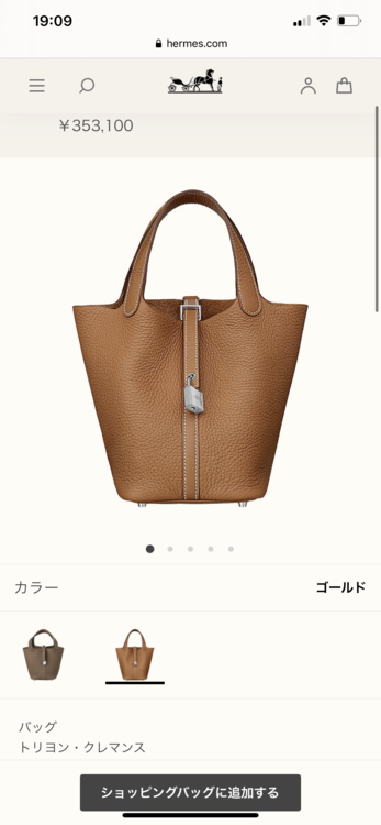 ピコタンロック（ブランドバッグ）の商品画像 - 査定依頼日：2021年8月24日 - 最高査定価格：400,000円