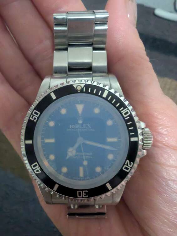 ロレックス サブマリーナー （高級時計）の商品画像 - 査定依頼日：2025年3月13日 - 最高査定価格：1,250,000円