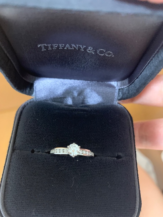 ティファニーダイヤモンド（宝石）の商品画像 - 査定依頼日：2025年9月7日 - 最高査定価格：180,000円