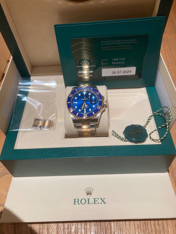 ロレックス サブマリーナー 126613l（高級時計）の商品画像 - 査定依頼日：2025年10月4日 - 最高査定価格：2,700,000円