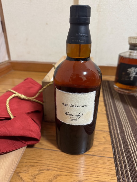 age unknown（お酒）の商品画像 - 査定依頼日：2025年8月31日 - 最高査定価格：1,001,000円