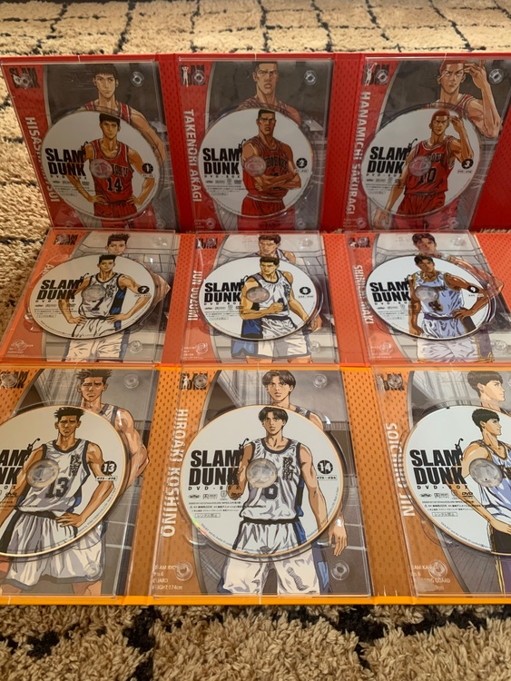 スラムダンクDVD BOX 初回生産限定（CD・DVD）の商品画像 - 査定依頼日：2025年10月29日 - 最高査定価格：10,000円