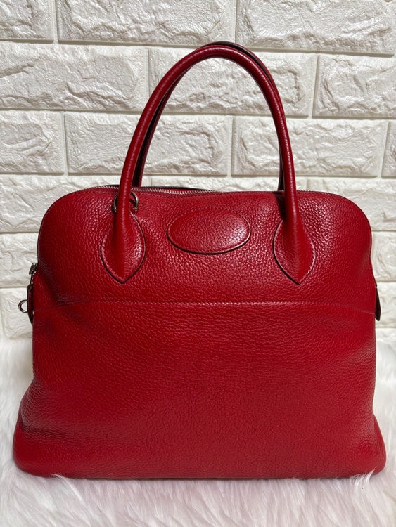 エルメス ボリード35 トリヨンクレマンス ルージュカザック □Q刻印（ブランドバッグ）の商品画像 - 査定依頼日：2025年12月7日 - 最高査定価格：300,000円