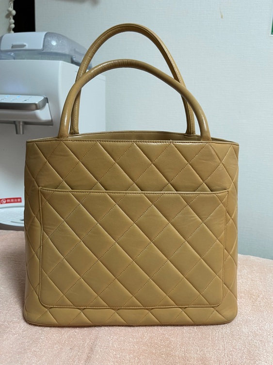 復刻トート　ラムスキンベージュ（ブランドバッグ）の商品画像 - 査定依頼日：2025年7月28日 - 最高査定価格：130,000円