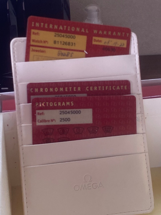 オメガ シーマスター 2504500（高級時計）の商品画像 - 査定依頼日：2025年6月24日 - 最高査定価格：930,000円