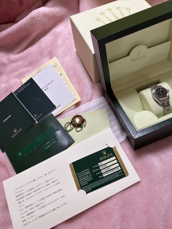 ロレックスパーペチュアル（高級時計）の商品画像 - 査定依頼日：2025年9月21日 - 最高査定価格：550,000円