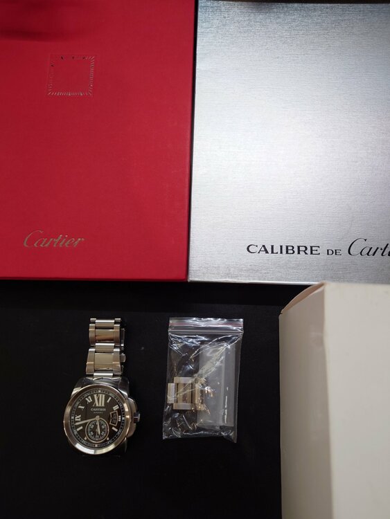 カルティエ カリブル（高級時計）の商品画像 - 査定依頼日：2026年8月21日 - 最高査定価格：560,000円