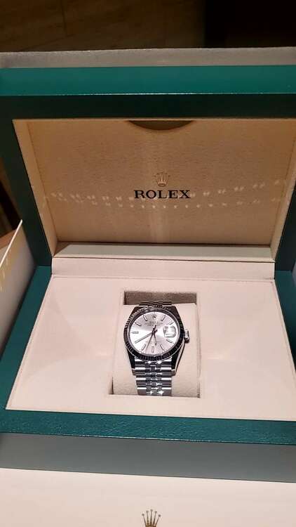 デイトジャスト36（高級時計）の商品画像 - 査定依頼日：2025年1月18日 - 最高査定価格：1,600,000円