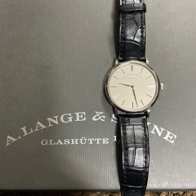 ランゲ＆ゾーネ サクソニア 201.02（高級時計）の商品画像 - 査定依頼日：2025年1月13日 - 最高査定価格：1,800,000円