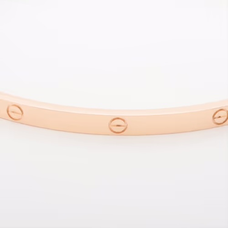 カルティエ ラブ SM ブレスレット 750(PG) 21.0g 19（金・貴金属）の商品画像 - 査定依頼日：2025年10月29日 - 最高査定価格：450,000円