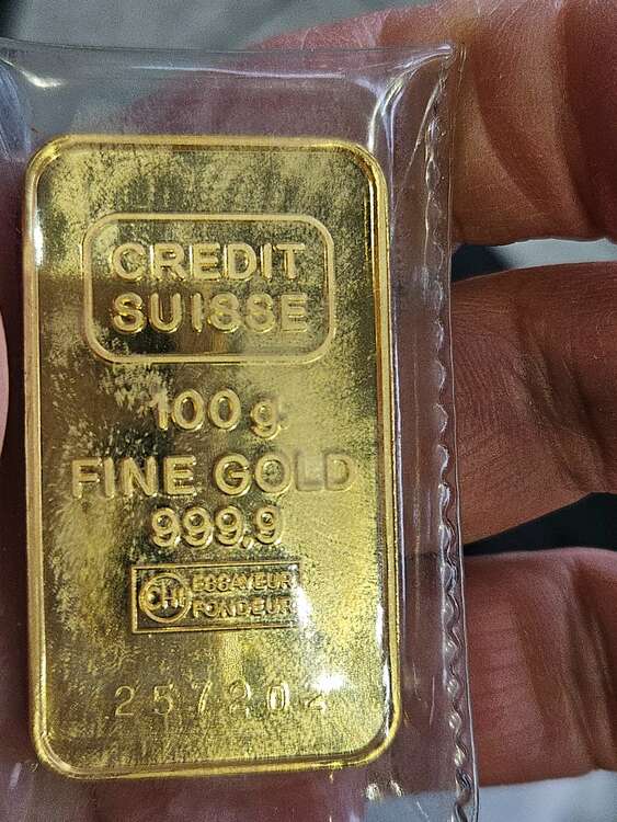 スイス　金24（金・貴金属）の商品画像 - 査定依頼日：2025年2月19日 - 最高査定価格：1,350,000円