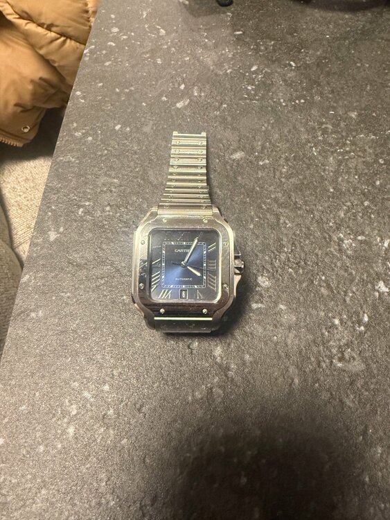 カルティエ サントス 155764D（高級時計）の商品画像 - 査定依頼日：2026年2月8日 - 最高査定価格：1,080,000円