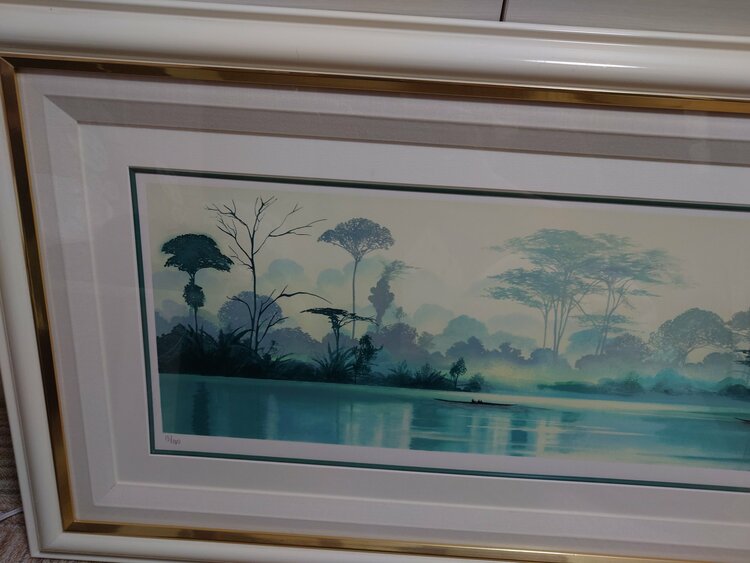 ミッシェル・バテュ　モンスーンの後に　（美術品・骨董品）の商品画像 - 査定依頼日：2026年2月24日 - 最高査定価格：1,000円