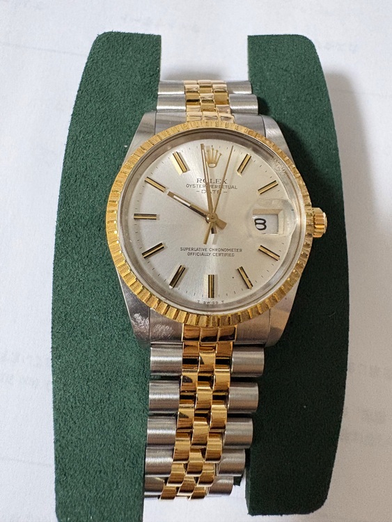 ロレックス パーペチュアルデイト M1505（高級時計）の商品画像 - 査定依頼日：2025年11月9日 - 最高査定価格：880,000円