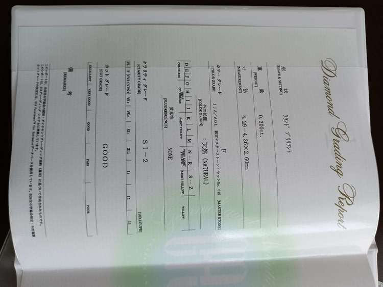 リング（宝石）の商品画像 - 査定依頼日：2023年8月28日 - 最高査定価格：35,000円