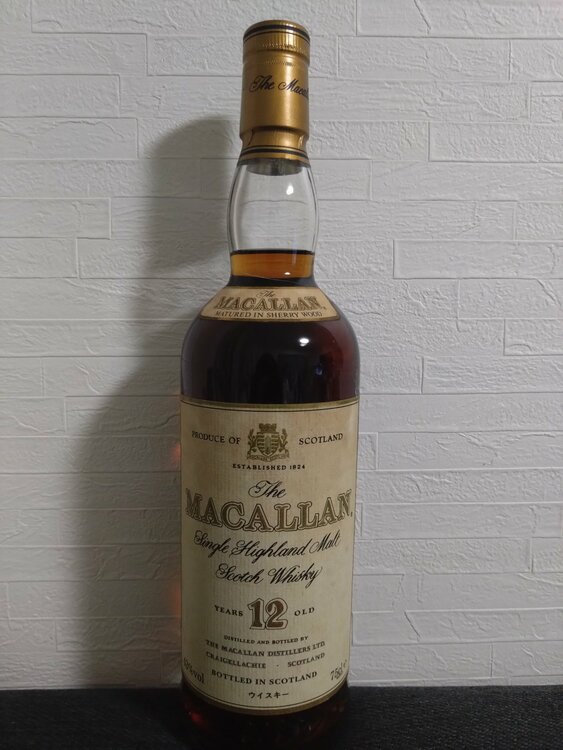 ザ・マッカラン12年（お酒）の商品画像 - 査定依頼日：2025年12月15日 - 最高査定価格：85,000円
