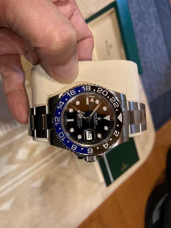 GMTマスターⅡ（高級時計）の商品画像 - 査定依頼日：2025年2月1日 - 最高査定価格：2,110,000円