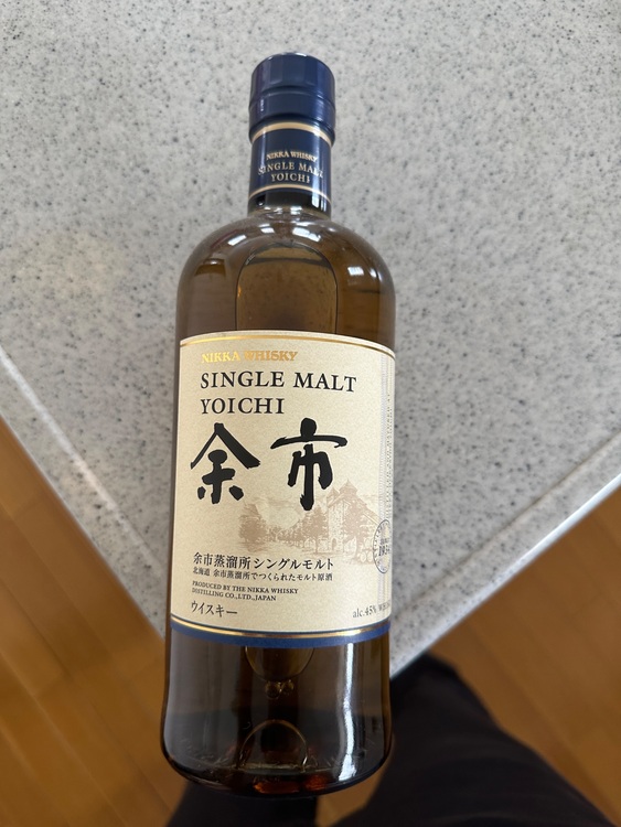 ウイスキー ニッカ 余市 （お酒）の商品画像 - 査定依頼日：2025年6月17日 - 最高査定価格：5,000円