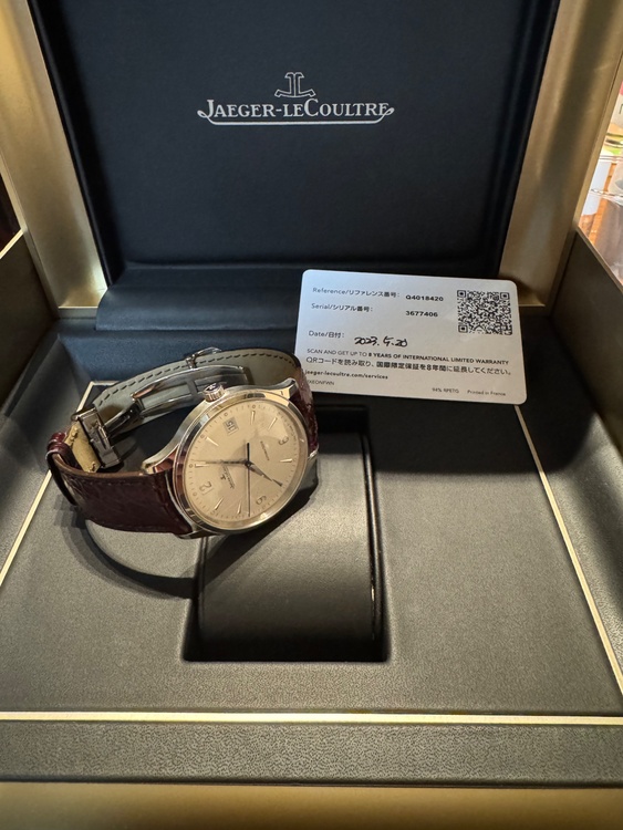 ジャガー・ルクル マスター Q041842（高級時計）の商品画像 - 査定依頼日：2026年3月15日 - 最高査定価格：770,000円