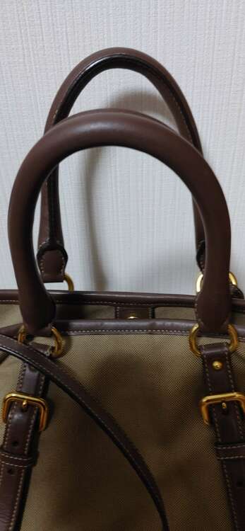 ジャガードショルダーキャンパスレザー（ブランドバッグ）の商品画像 - 査定依頼日：2024年1月26日 - 最高査定価格：35,000円