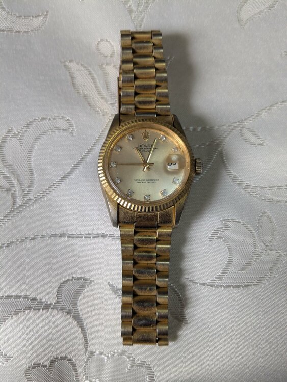 ロレックス デイトジャスト 16013（高級時計）の商品画像 - 査定依頼日：2026年3月4日 - 最高査定価格：1円