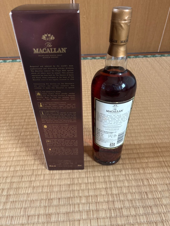 ウイスキー マッカラン （お酒）の商品画像 - 査定依頼日：2025年6月6日 - 最高査定価格：12,000円