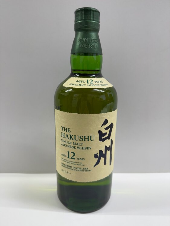 サントリー　白州　12年　シングルモルト（お酒）の商品画像 - 査定依頼日：2025年3月18日 - 最高査定価格：17,800円