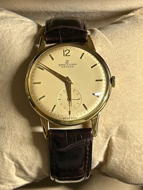 ブライトリング　スモールセコンド　1960頃　手巻き（高級時計）の商品画像 - 査定依頼日：2026年1月15日 - 最高査定価格：50,000円