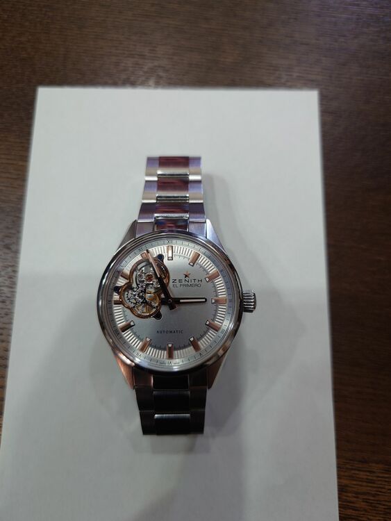 ゼニス エルプリメロ 03.2170.461（高級時計）の商品画像 - 査定依頼日：2025年7月24日 - 最高査定価格：420,000円