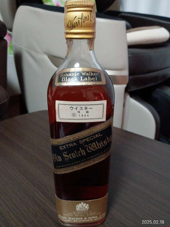 ウイスキー ジョニーウォーカー （お酒）の商品画像 - 査定依頼日：2025年2月18日 - 最高査定価格：3,000円