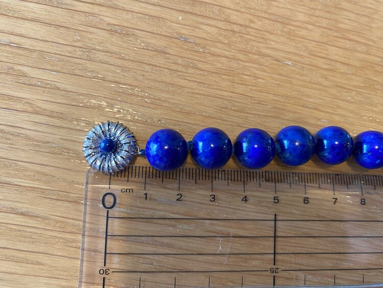 ラピスラズリネックレス（宝石）の商品画像 - 査定依頼日：2025年6月2日 - 最高査定価格：5,000円