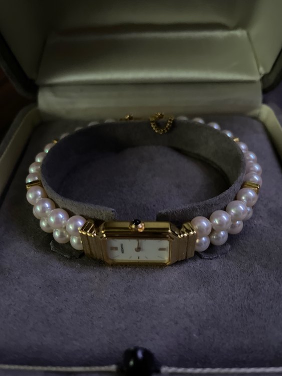 ミキモト　パールウォッチ（宝石）の商品画像 - 査定依頼日：2022年9月23日 - 最高査定価格：35,000円
