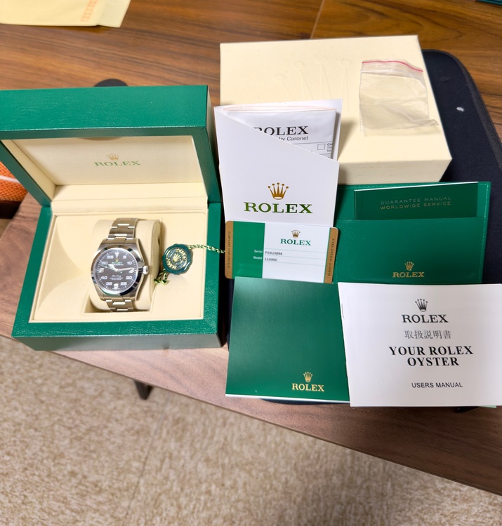 ロレックス エアキング 11690（高級時計）の商品画像 - 査定依頼日：2025年11月29日 - 最高査定価格：1,120,000円