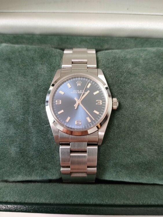 ロレックス パーペチュアル （高級時計）の商品画像 - 査定依頼日：2026年3月22日 - 最高査定価格：750,000円