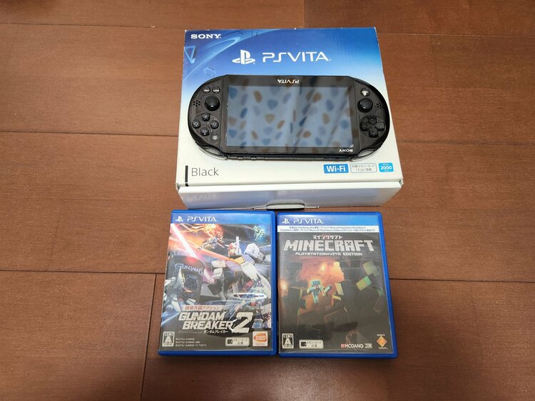 ソニーPSVITA、ソフト2点（ゲーム機本体・ゲームソフト）の商品画像 - 査定依頼日：2026年4月2日 - 最高査定価格：10,000円